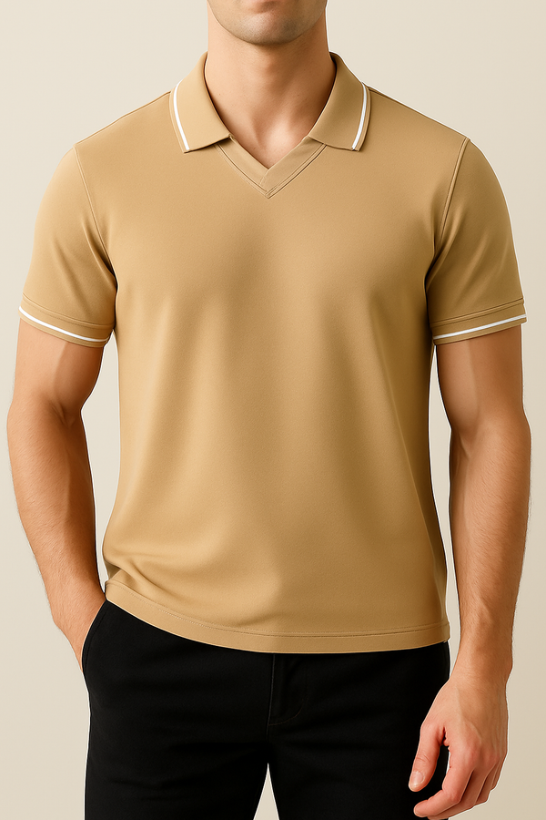 2025 New Men's Silk-Blend Short S