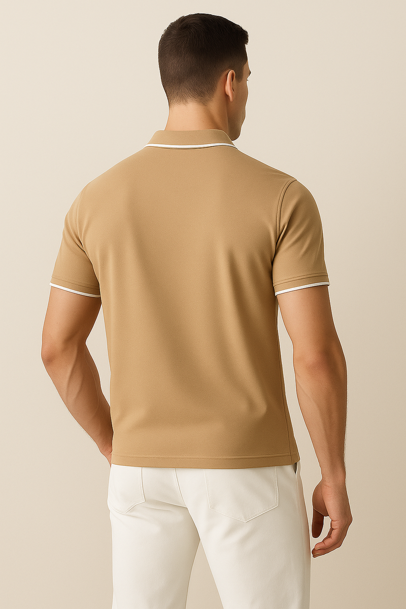 2025 New Men's Silk-Blend Short S
